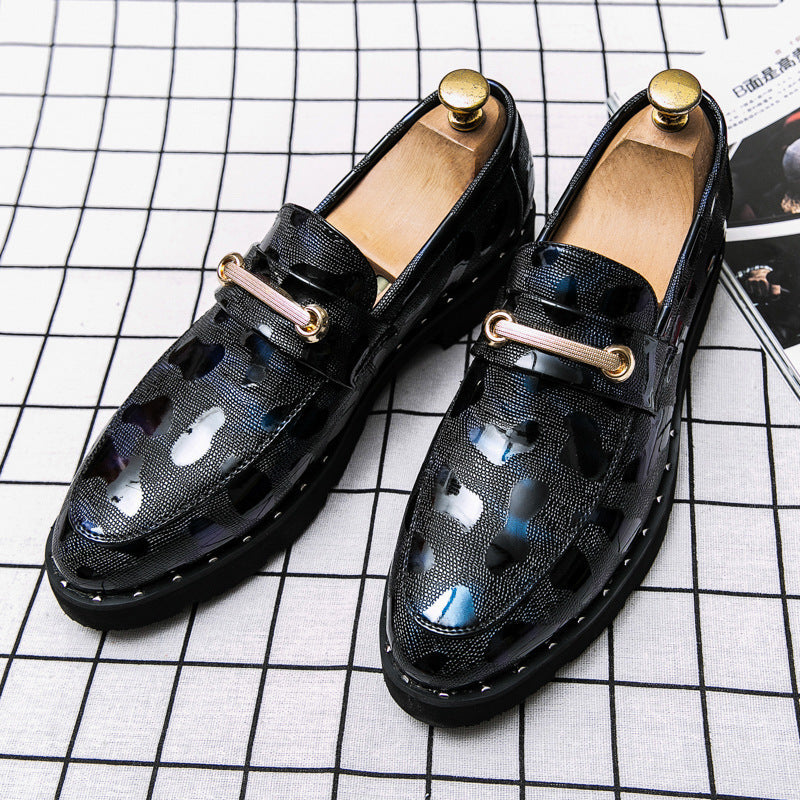 Damen Mokassins Elegante Leder