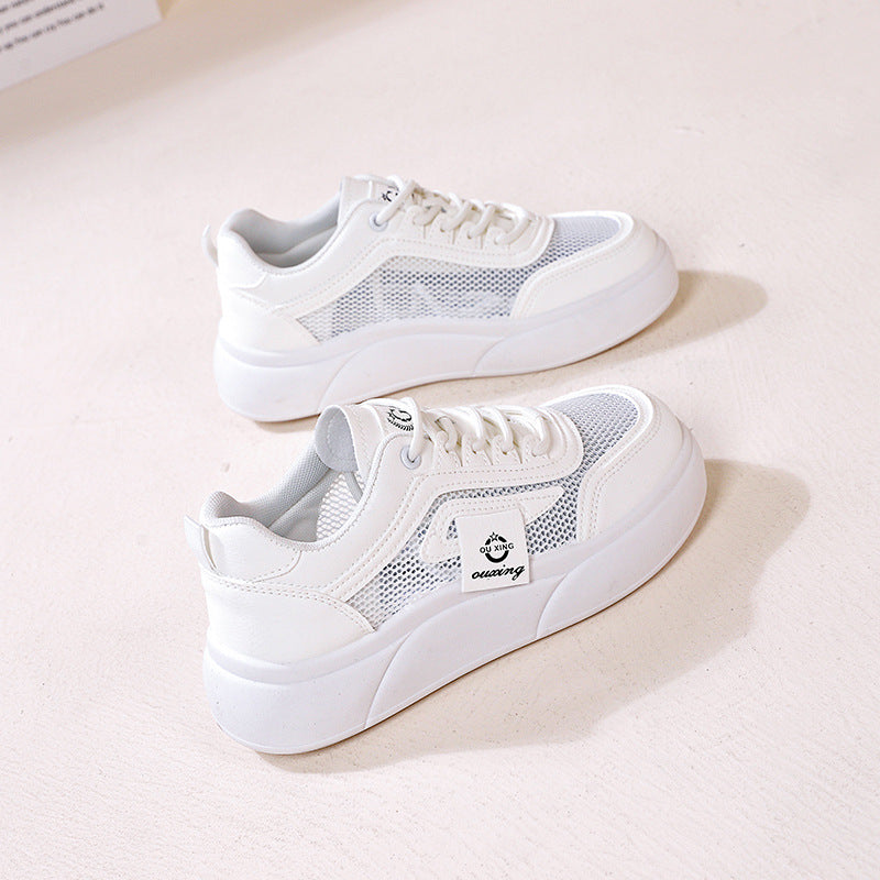 Damen Sneaker Atmungsaktives Mesh Komfort Sohle
