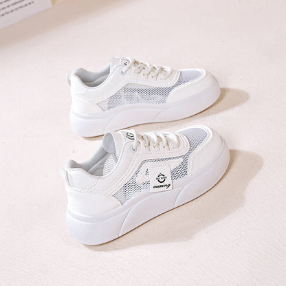Damen Sneaker Atmungsaktives Mesh Komfort Sohle