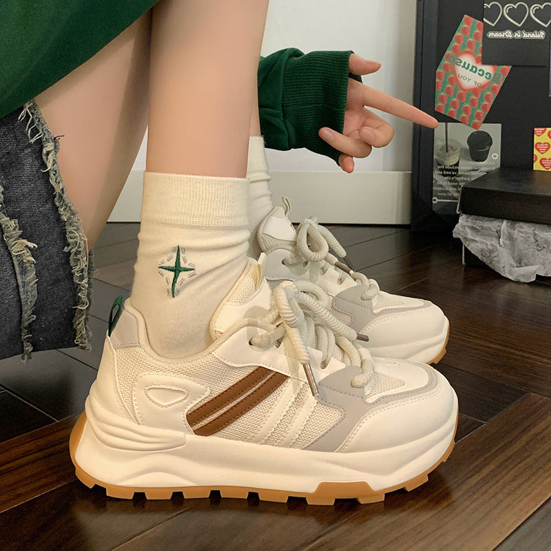 Damen Sneaker Sportlich Stoßdämpfend Bequem