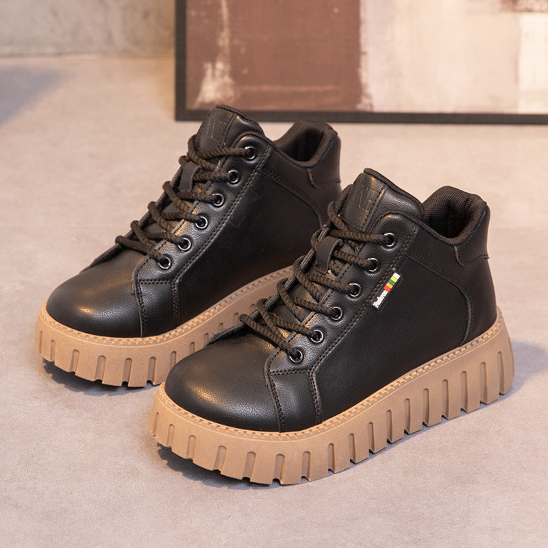 Damen High- Sneaker Rutschfeste Sohle