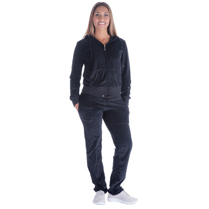 Damen Jogginganzug mit Kapuze Sportlich Komfortabel