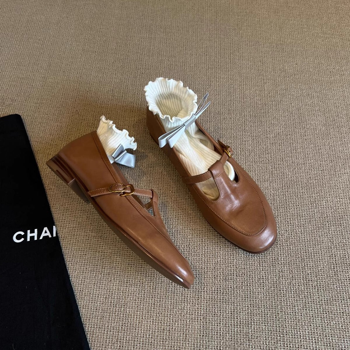 Damen Ballerinas Komfortabel Riemendesign - Norvielle