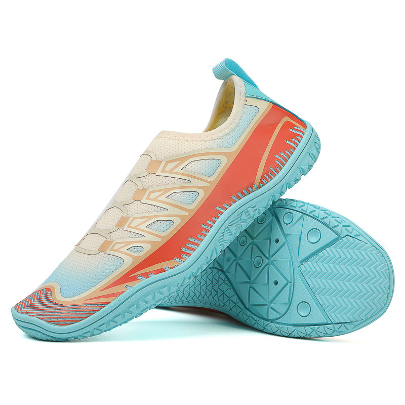 Damen Laufschuhe Atmungsaktives Mesh Flexibel Schnellschnürsystem
