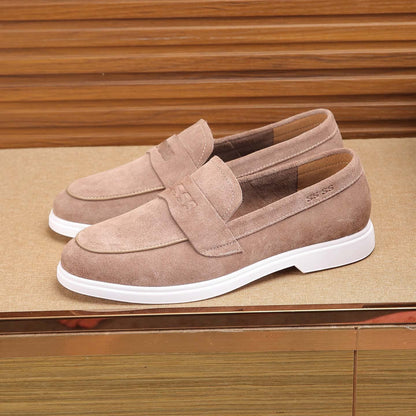 Damen Mokassinschuh Bequem Rutschfest