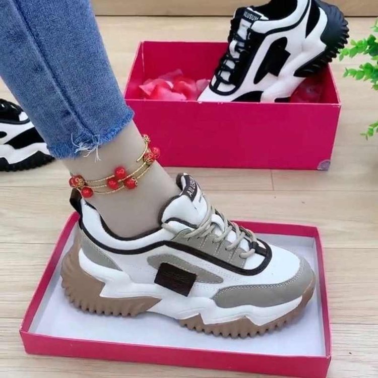Damen Sneaker Chunky Modisch