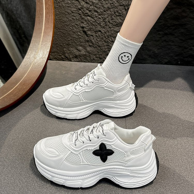 Damen Sneaker Sportlich Bequem Bunt