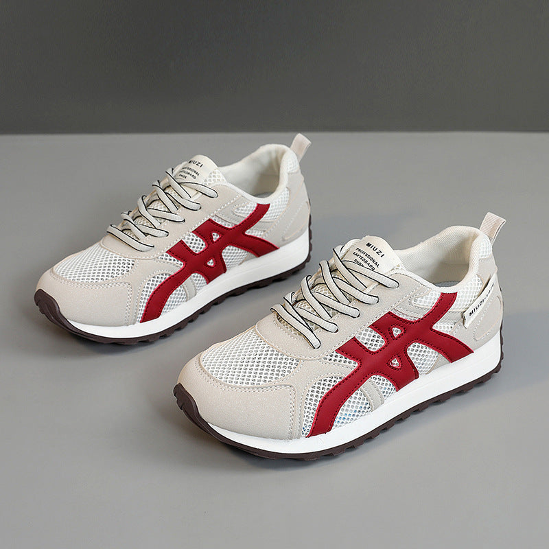 Damen Laufschuhe Atmungsaktives Mesh Dämpfungssohle