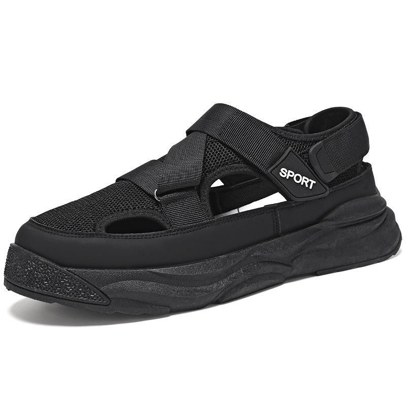Damen Sport Sandalen Atmungsaktives Leder Robust