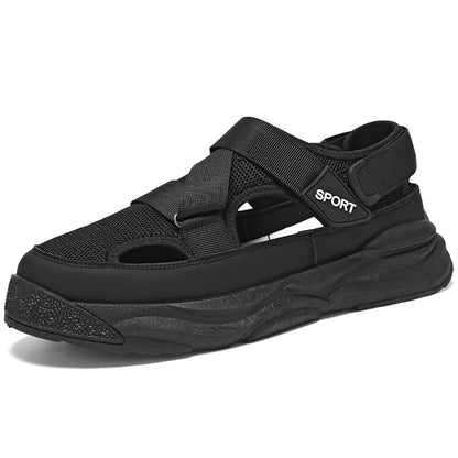 Damen Sport Sandalen Atmungsaktives Leder Robust