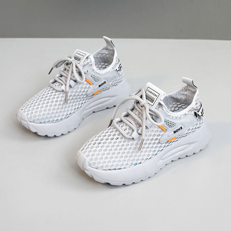 Damen Sneaker Atmungsaktives Mesh Stoßdämpfend Elastisch