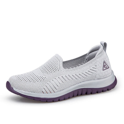 Damen Sneaker Atmungsaktiv Weich