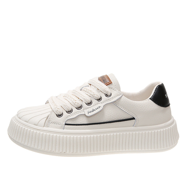Damen Hochplateau Sneaker Moderner Sportschuh