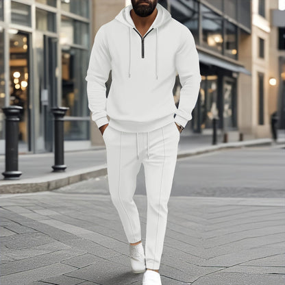 Herren Sportbekleidung Set Hoodie Jogginghose Bequem