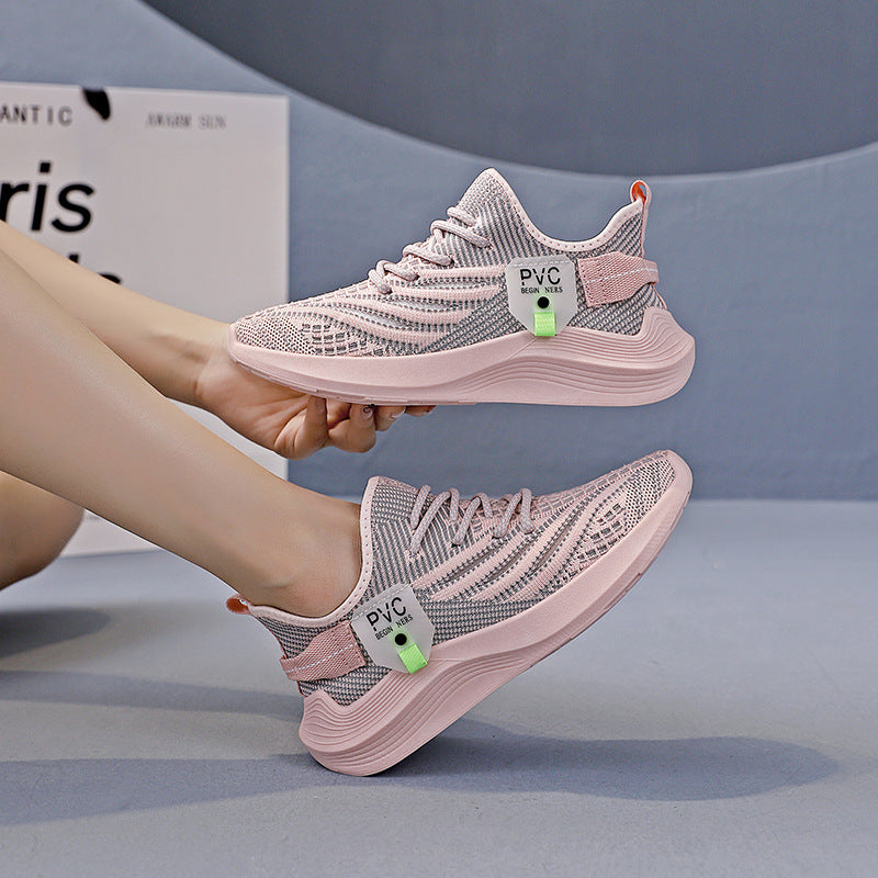 Damen Sneaker Atmungsaktives Mesh Stabilität