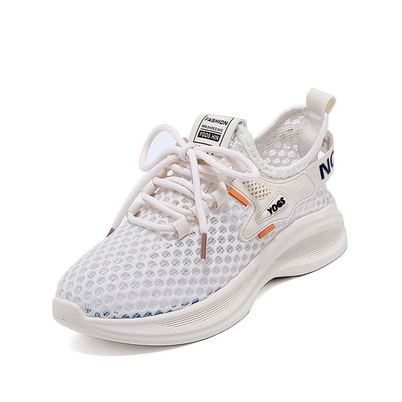 Damen Sneaker Atmungsaktives Netz Weich
