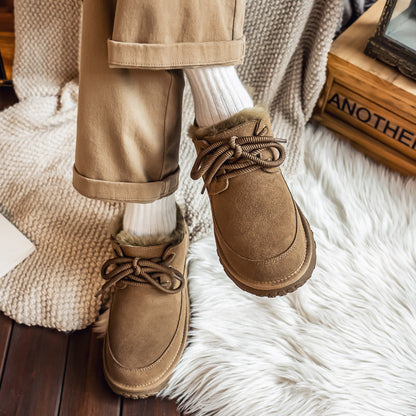 Damen Winterstiefel Bequem Warm Plüschfutter