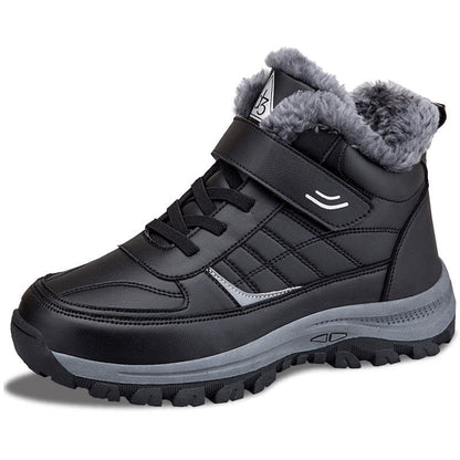 Damen Winterstiefel Isoliert Warm Klett Schnee