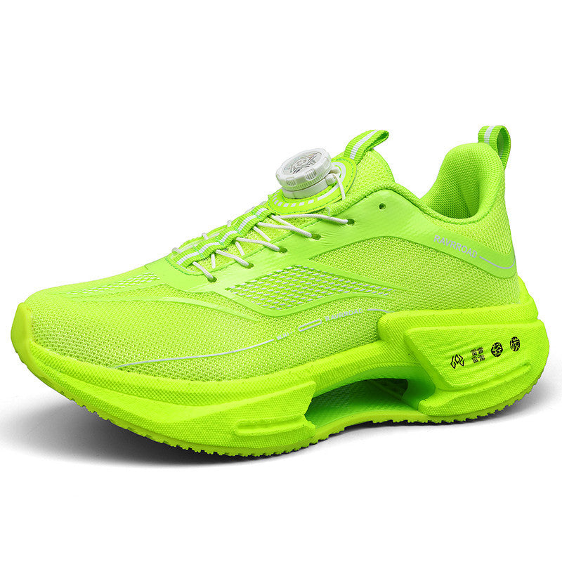 Damen Laufschuhe Weich Sohle Schnellverschluss Sport