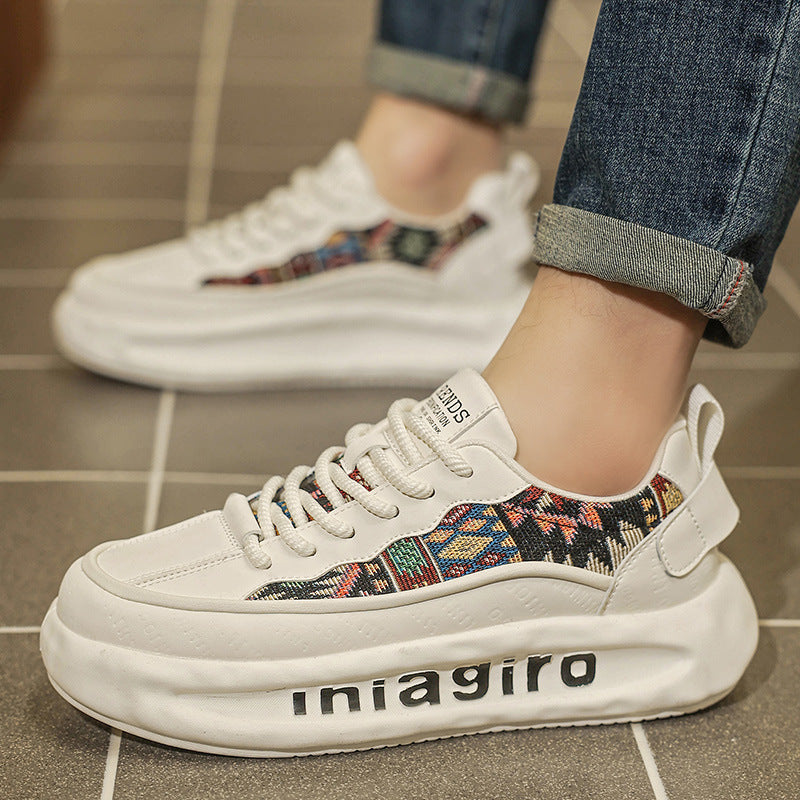 Damen Sneaker Bunt Sportlich Designdruck - Norvielle
