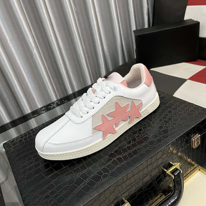 Damen Sneaker mit Sternen Applikation