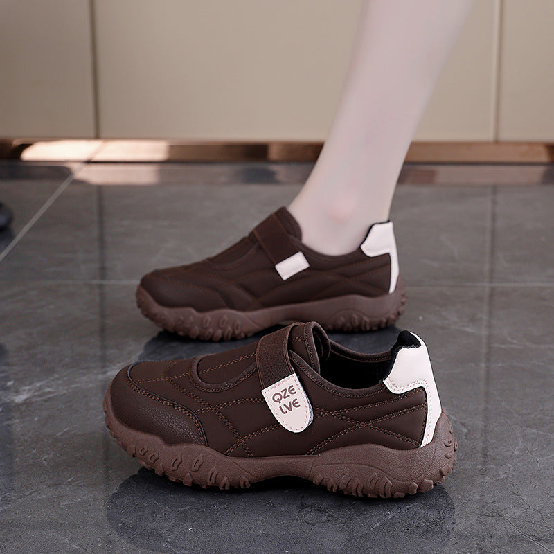 Damen Sneaker Rutschfest Elastisch Sport