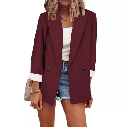 Damen Blazer Oversized Elegant