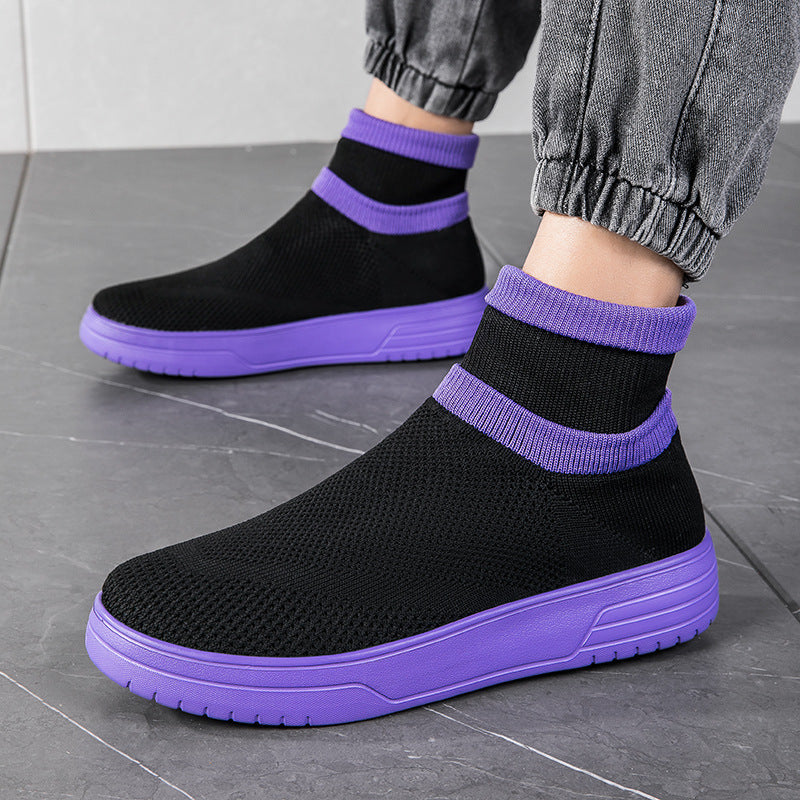 Damen Laufschuhe Sport Sneaker Rutschfest Knöchelschutz