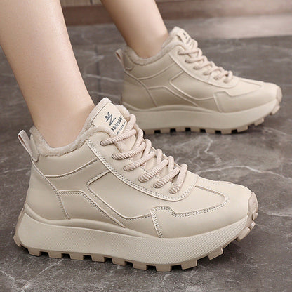 Damen High- Sneaker Weich Bequem