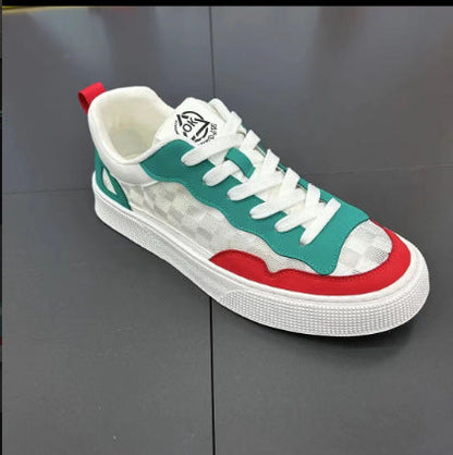 Damen Sneaker Atmungsaktives Netzmaterial Robust