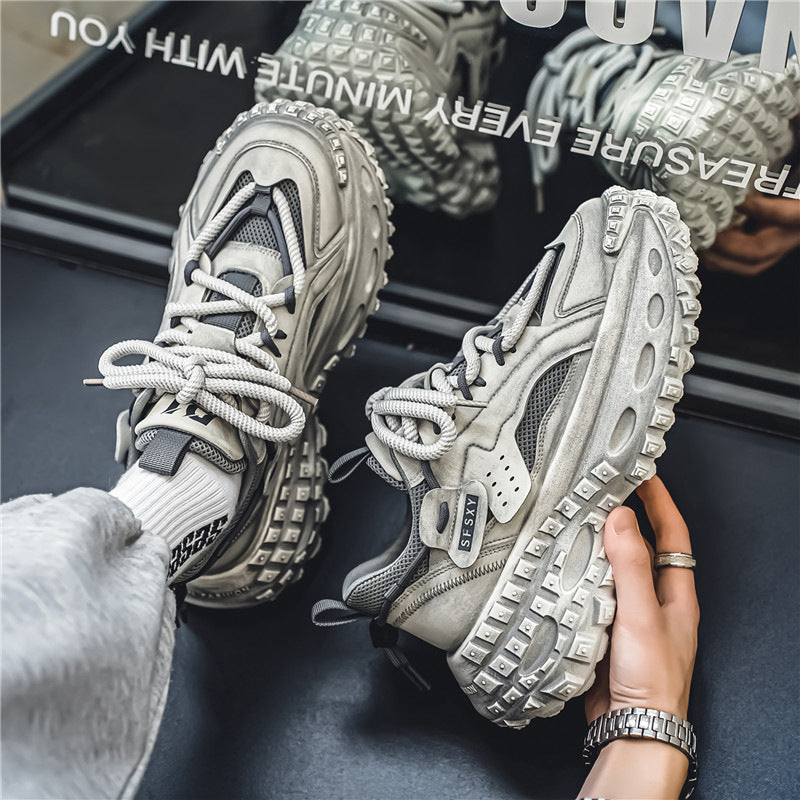 Damen Sneaker Sportlich Bequem Oversized - Norvielle