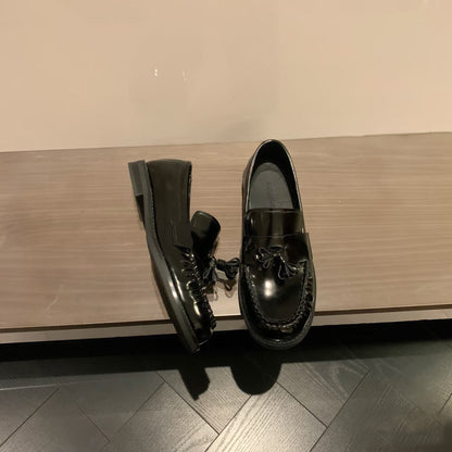 Damen Mokassins e Eleganz mit Schleifen Detail