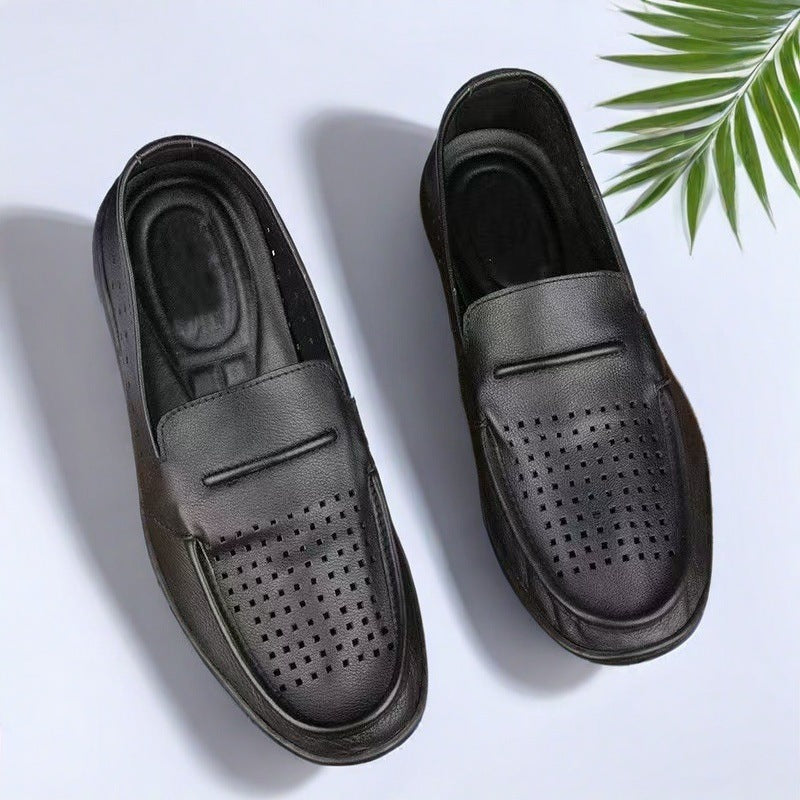 Herren Slipper Atmungsaktives Material Warm
