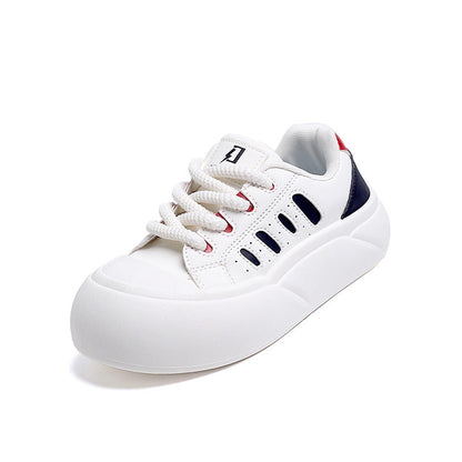 Damen Sneaker Sportlich Atmungsaktiv Dicke Sohle
