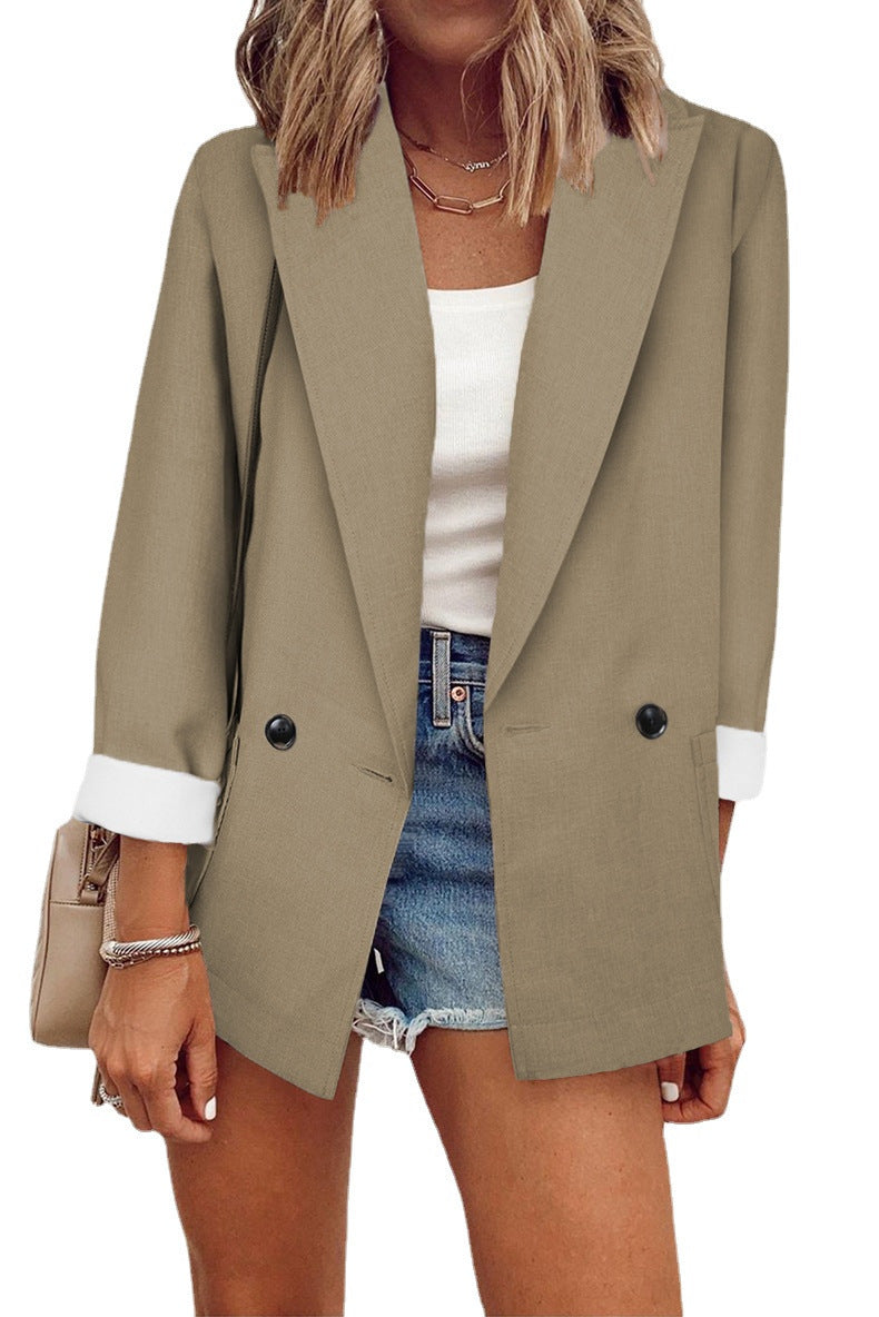 Damen Blazer Oversized Elegant