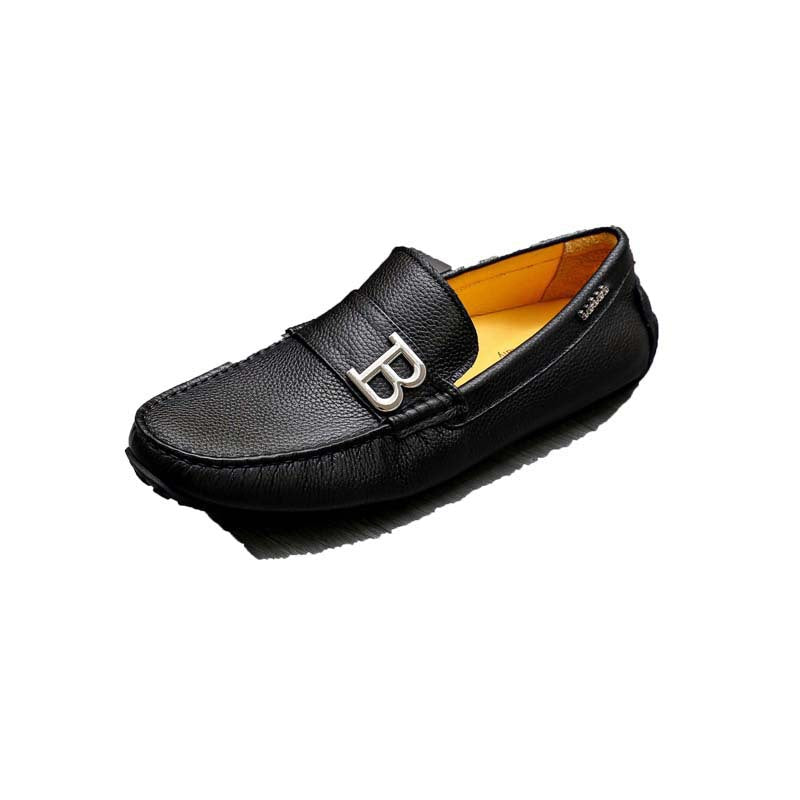 Herren Mokassins Leder Elegantes Design Braun