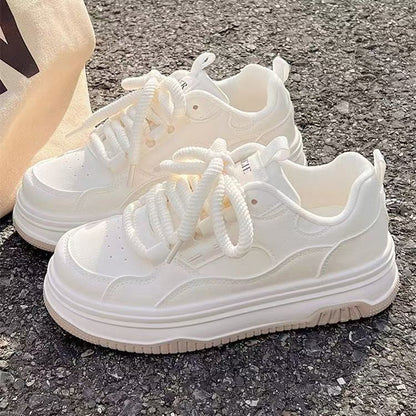 Damen Sneaker Bequem Dämpfende Laufsohle