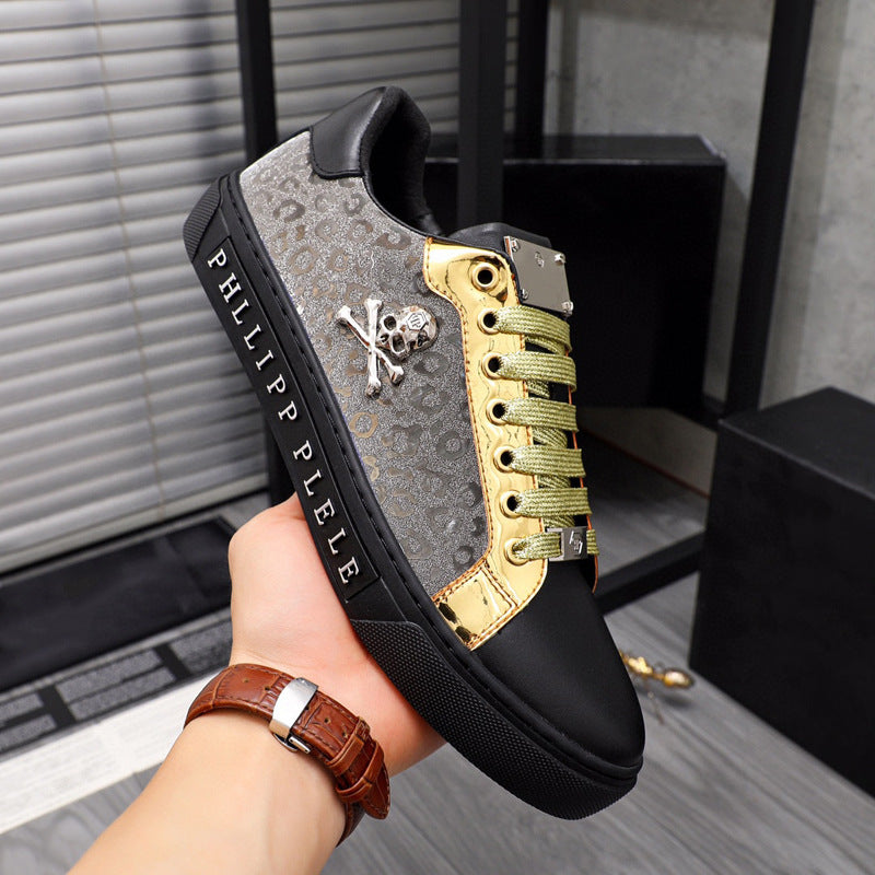 Damen Sneaker Rutschfest Glanzdetail