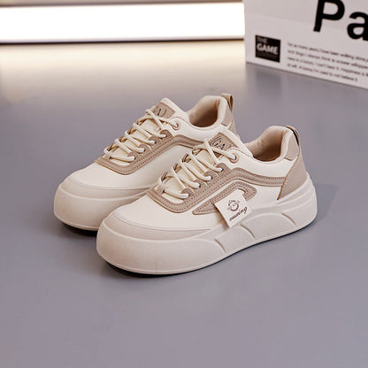Damen Sneaker Dicke Sohle Atmungsaktives Material