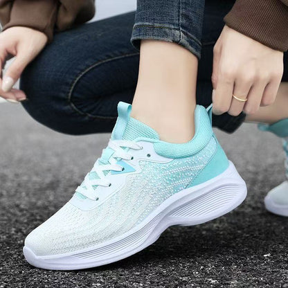 Damen Laufschuhe Leicht Dämpfungssystem Sportlich