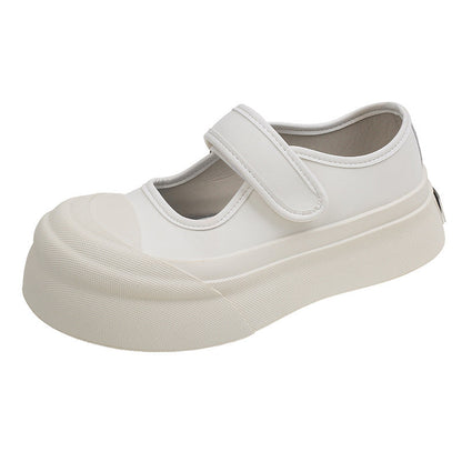 Damen Sneaker Komfortabel Klettverschluss Weite Passform