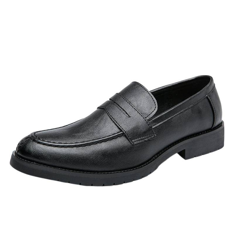 Damen Mokassins Elegantes Leder Rutschfest Braun