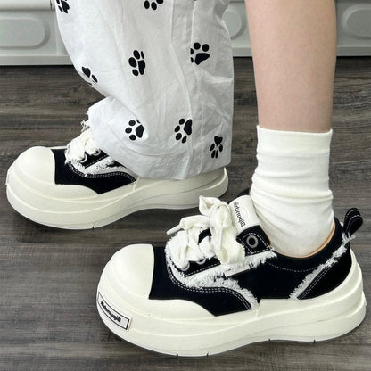 Damen Plateau Sneaker Hochzeitsschuhe Komfortabel - Norvielle