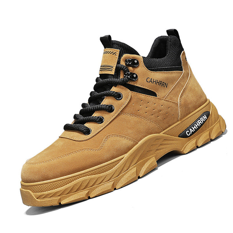 Herren Wanderschuhe Robust Atmungsaktiv Rutschfest