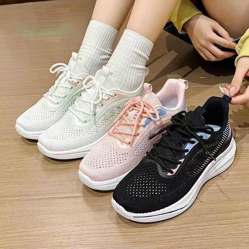 Damen Sneaker Atmungsaktiv Stoßdämpfend Bequem