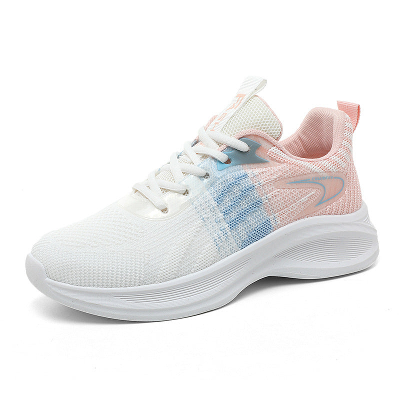 Damen Sneaker Atmungsaktives Material Mit Dämpfung