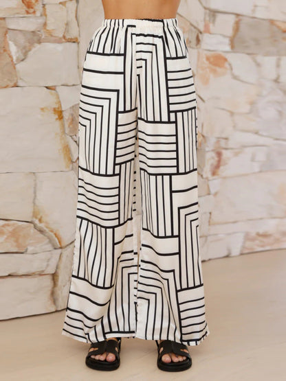 Damen 2-teiliges Co-Ord Set Bedruckt Modisch