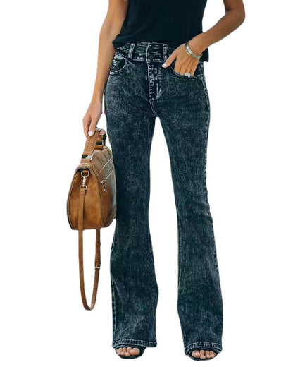 Damen Jeans Bootcut Berliner Stil