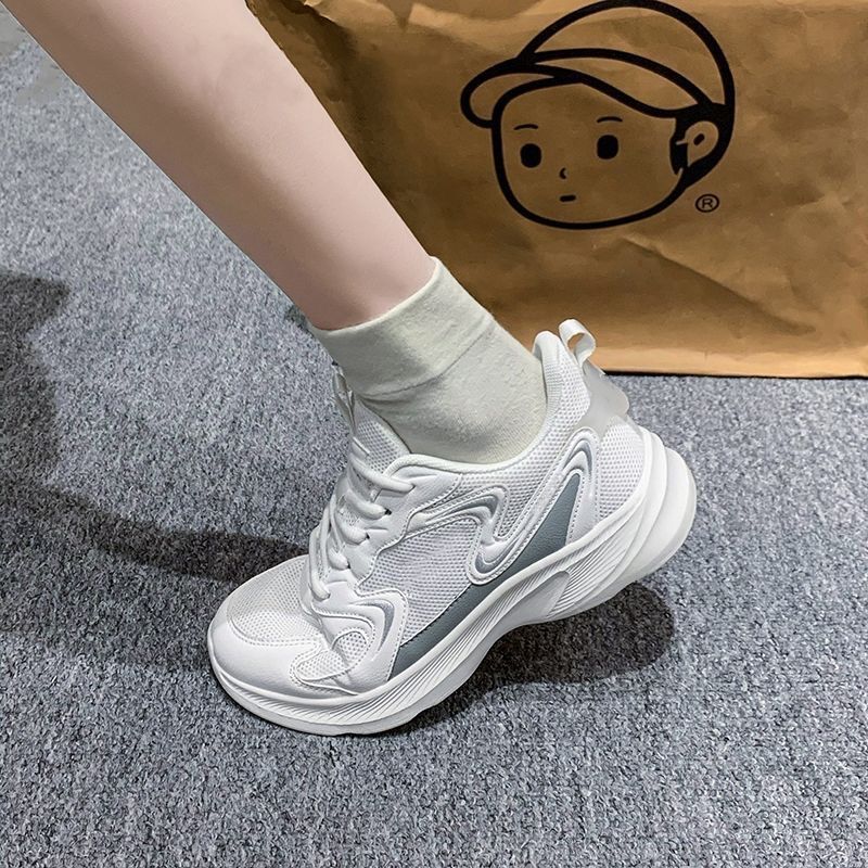 Damen Sneaker Sportlich Atmungsaktives Mesh Komfortabel