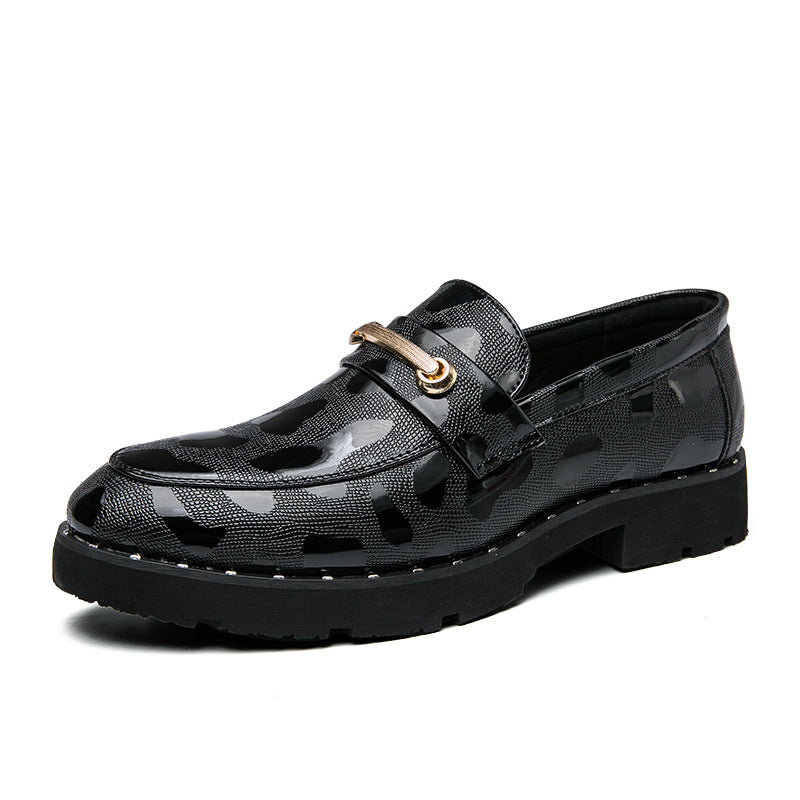 Damen Mokassins Elegante Leder